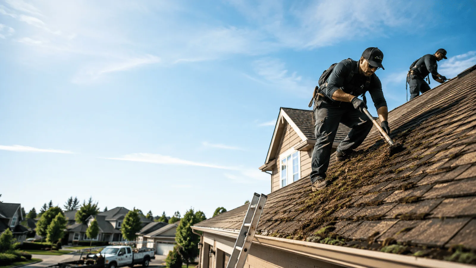 Roof Moss Removal in Galt, IL near me